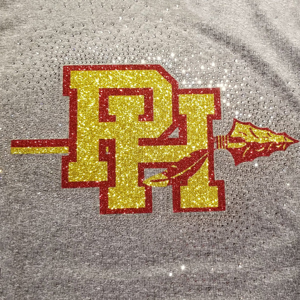 Penn Hills Indians Football Graphic Crewneck, Size X-Large