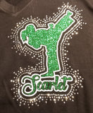 Just Tae Kwon Do It!  Spectacular Bling Rhinestone Design
