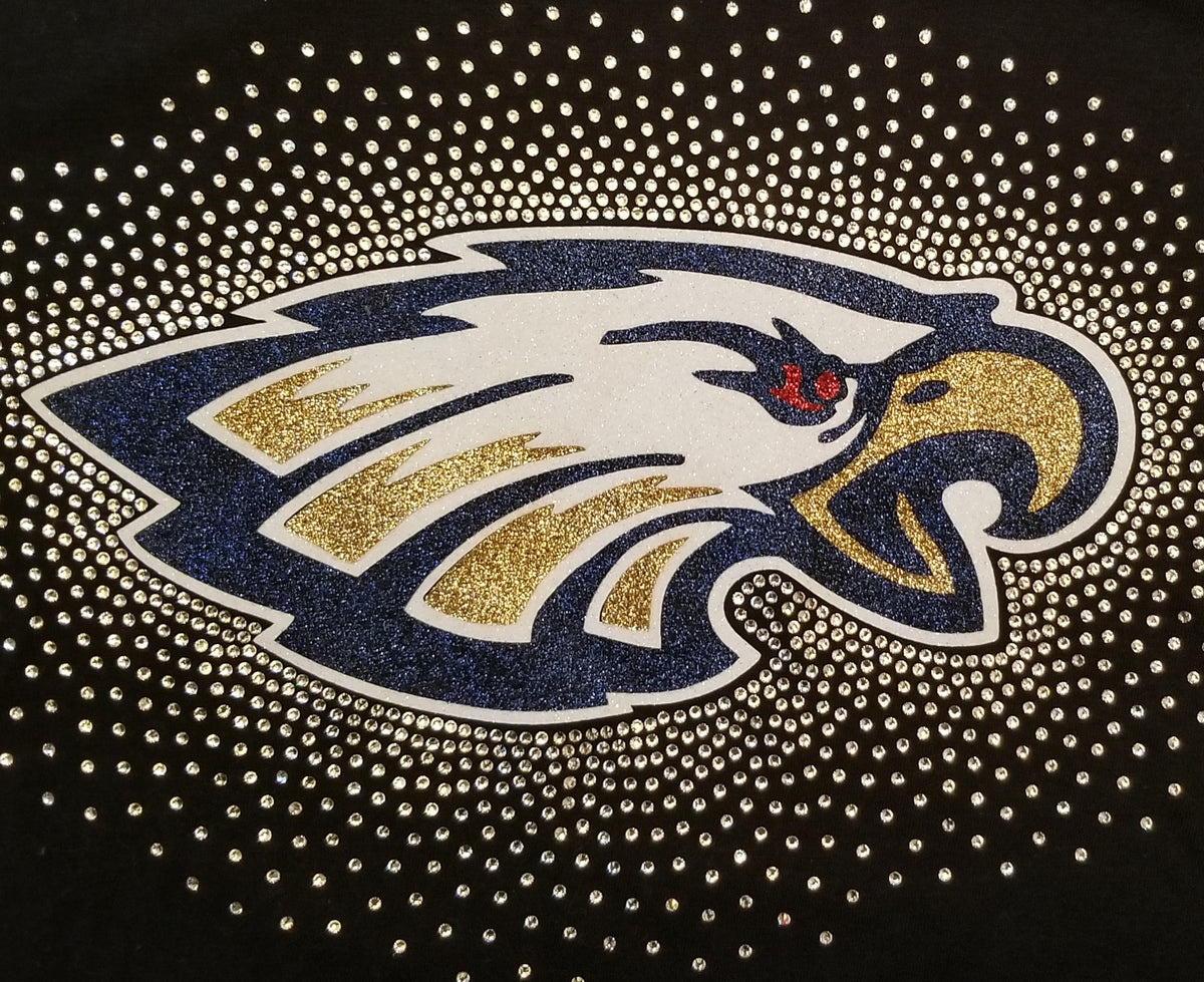 Apollo Ridge Vikings Spectacular Bling Rhinestone Design