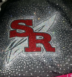 Slippery Rock Rockets Spectacular Bling Rhinestone Design