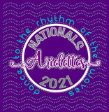 Arielettes Glitter and Rhinestones NATIONALS 2021 Tank top for Girls