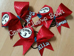 Thing 1, Thing 2, and Thing 3 Bows