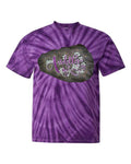 Arielettes Glitter and Rhinestones Regular Tie Dye T-shirt