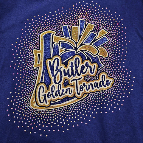 Butler Golden Tornado - Megaphone Design