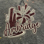 Ambridge Bridgers Megaphone Glitter and Rhinestone Design