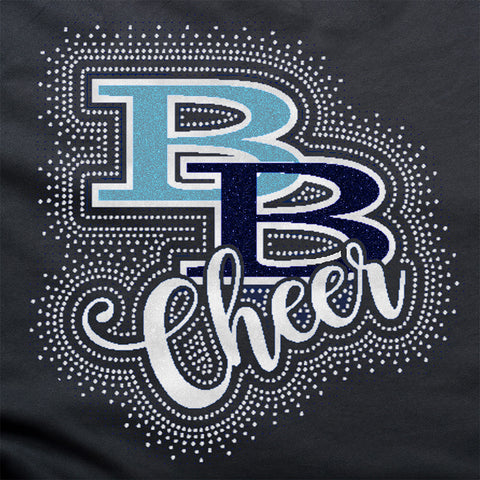 Burrell Buccaneers Logo Over Cheer - Design