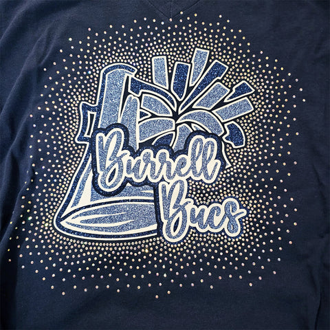Burrell Bucs Megaphone Design