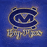 Canon Mac Logo over Big Macs - On Blue