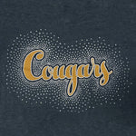 Cougars Spectacular Glitter and Rhinestone Design