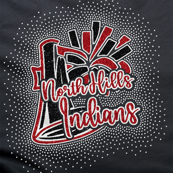 North Hills Indians Megaphone