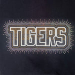 Tigers Block Ombre Spectacular Bling Rhinestone Design