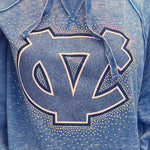 Central Valley CV Logo Glitter and Rhinestone Design