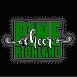 Pine Richland Rams with Cheer thru design (click to select shirt)