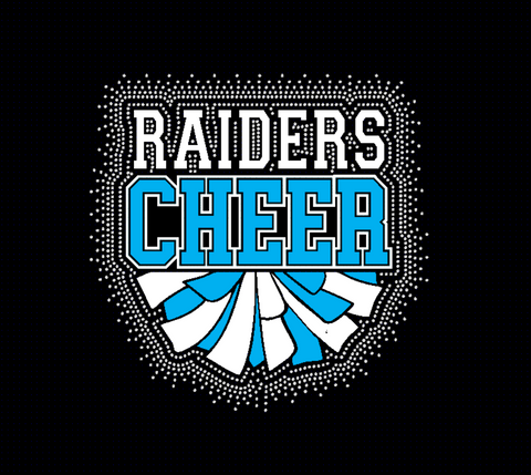 Seneca Valley Raiders Cheer Pom pom
