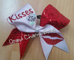 25 cents Kisses Bow - GrandChampBows