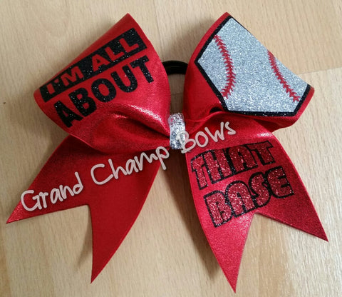 I'm All About that Base Bow (for Softball) - GrandChampBows