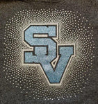 Seneca Valley Logo Spectacular Bling Rhinestone Design