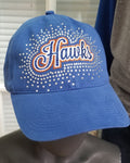 Armstrong Riverhawks Hawks Glitter & Bling Destructed Trucker Cap / Hat