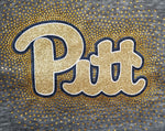 Pitt Panthers Spectacular Bling Rhinestone Design