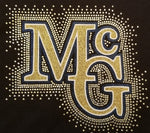 McGuffey Highlanders McG Logo Spectacular Bling Rhinestone Design