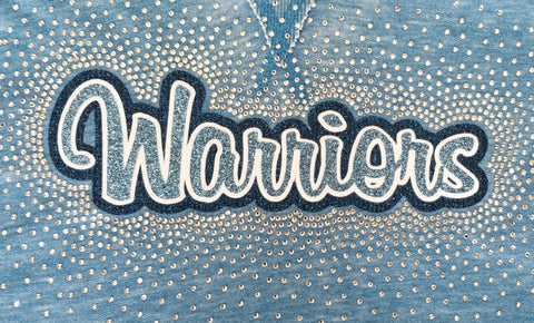 Central Valley Warriors Spectacular Bling Rhinestone Design