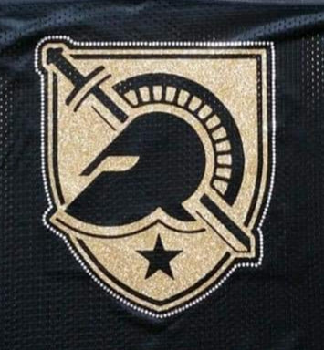 Military Rhinestone Logo ARMY Glitter and Rhinestone Design – GrandChampBows
