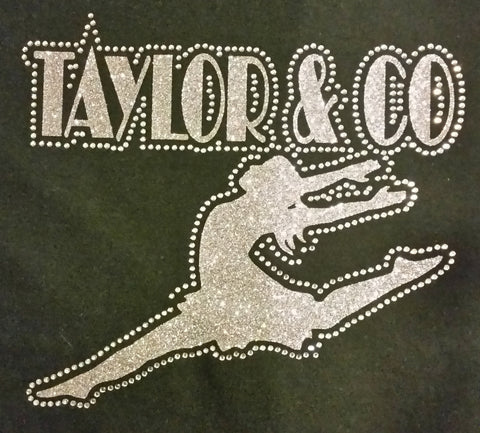 Taylor & Co Dance Glitter and Rhinestone Design