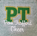 Penn Trafford Cheer Glitter and Rhinestone Design