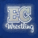Ellwood City EC Wrestling Spectacular Bling Rhinestone Design
