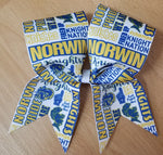 Norwin Knights Subway Tile Custom Cheer Bow