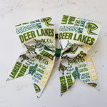 Deer Lakes Lancers Subway Tile Custom Cheer Bow
