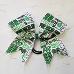 Pine Richland Rams Subway Tile Custom Cheer Bow