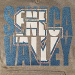Seneca Valley Logo Knockout Rhinestone Design