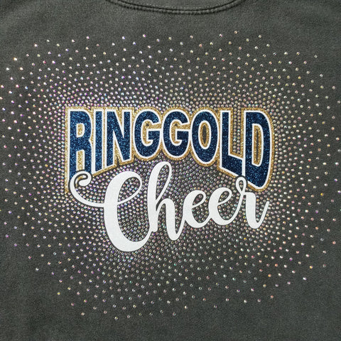 Ringold Rams Cheer Spectacular Bling Rhinestone Design