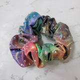 Tie Dye Scrunchie with Scattered Rhinestones