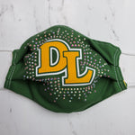 Deer Lakes Lancers Glitter & Rhinestone Bling Masks