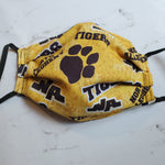 North Allegheny Tigers Logo Gold Printed Fabric Masks