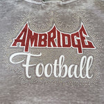 Ambridge Bridgers Logo Football Spectacular Bling Rhinestone Design