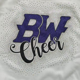 BW Over Cheer - White Background