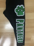 Riverside Panthers Fold Over Leggings in Youth and Adult sizes