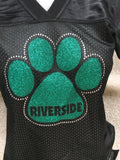 Riverside Panthers Replica Football Jersey in Girls & Ladies Fitted Size