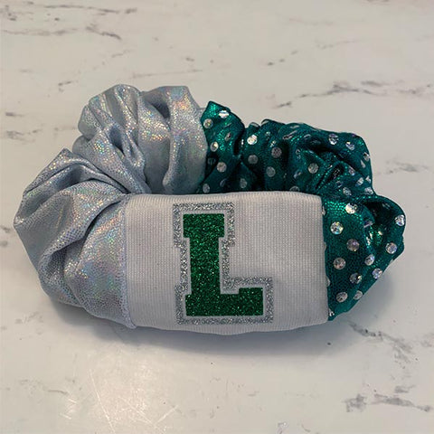 Laurel Spartans School Spirit Scrunchie