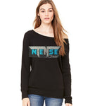 Ntense Fleece Wideneck Sweatshirt in Ladies Sizes