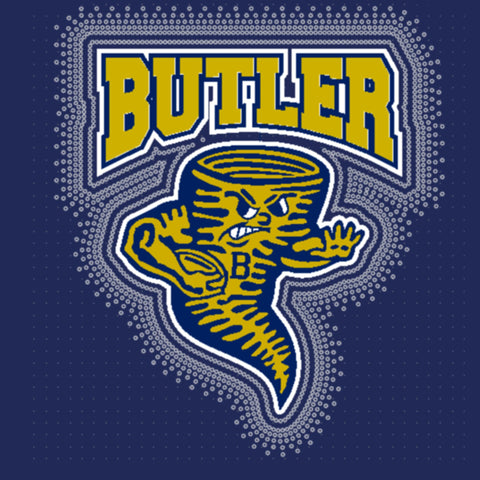 Butler BAMFL Tuffy Glitter & Rhinestone Design (CLICK TO CHOOSE YOUR SHIRT)