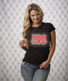 DDC Glitter Fitted Short Sleeve Tee - Girls & Ladies Sizes