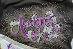 Arielettes Glitter and Rhinestones Spectacular Bling Design (Choose your shirt type)
