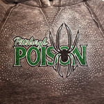 Pittsburgh Poison Script Rhinestone Design - CLICK TO SELECT SHIRT
